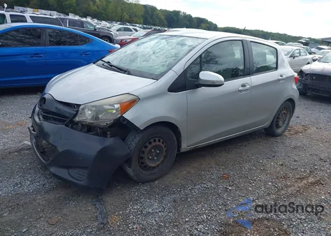 2013 Toyota Yaris L from USA, damaged, VIN JTDKTUD33DD549072